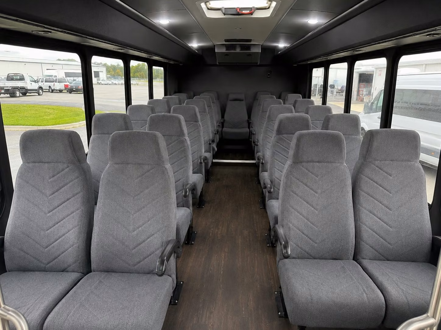 15 passenger minibus inside