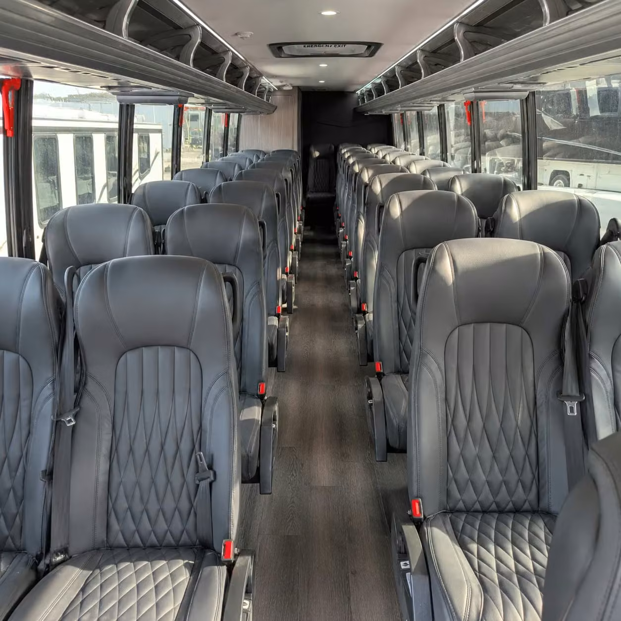 25 passenger minibus inside