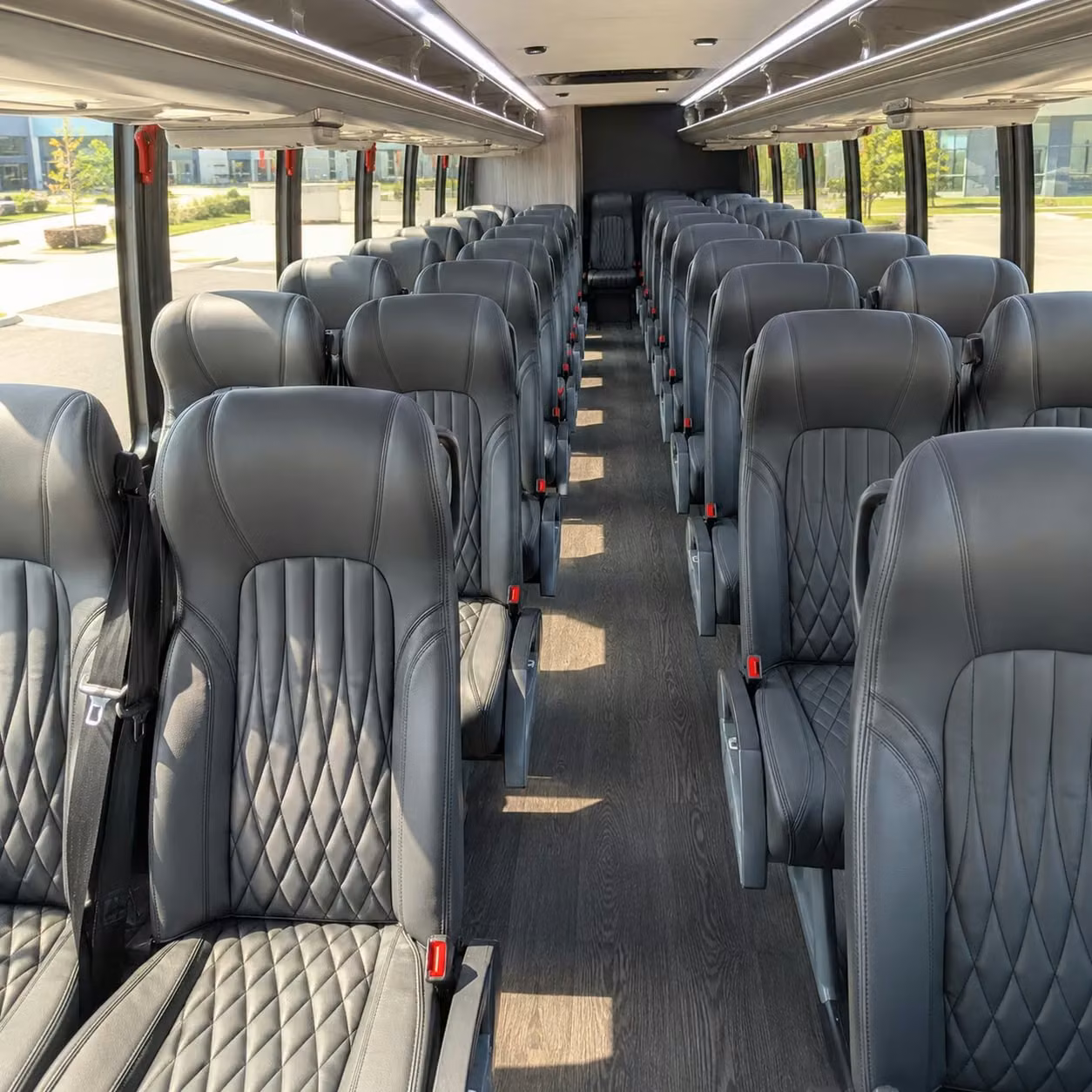 30 passenger minibus interior