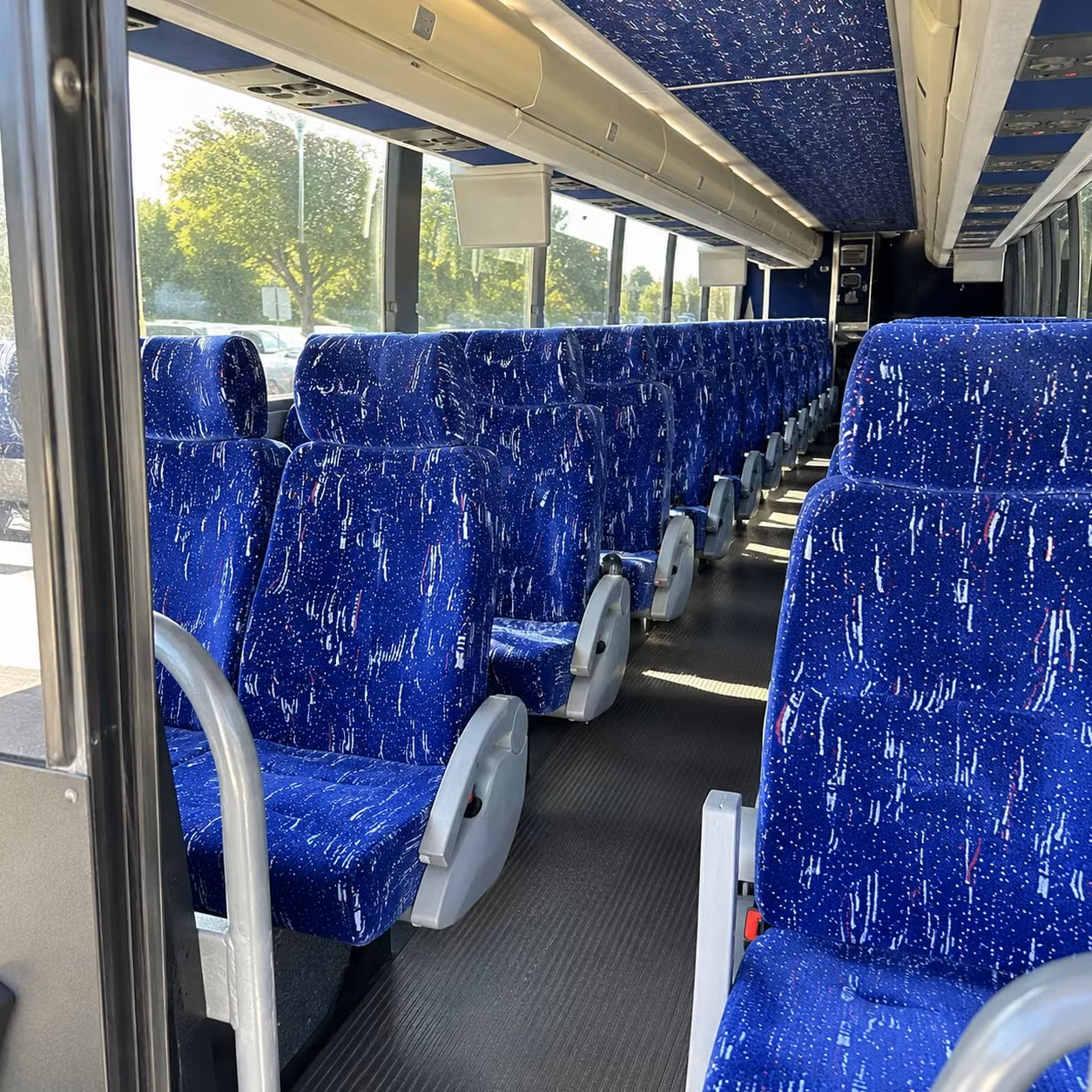 sunnyvale charter bus interior